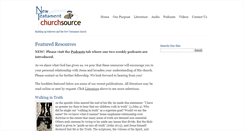 Desktop Screenshot of ntchurchsource.com